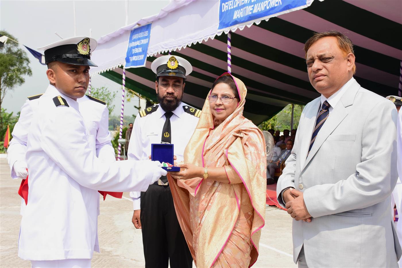 Passing out ceremony of 8th Batch Pre-sea Cadets of IMA