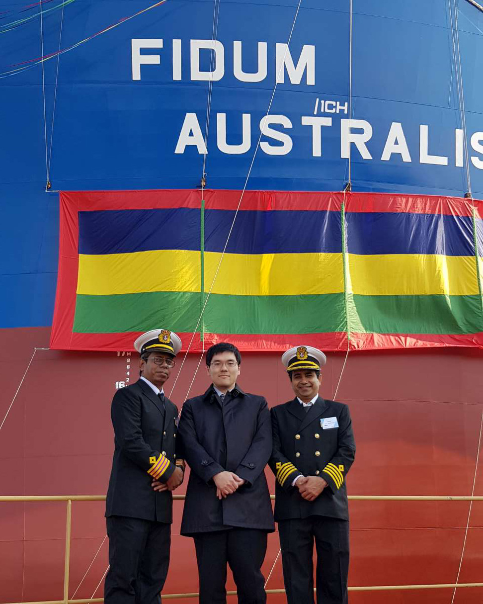 New Take Over Vessel MV. Fidum Australis Delivery Ceremony