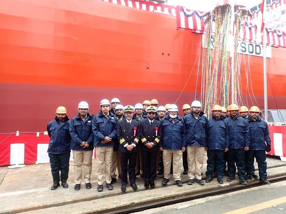 IMA Cadets Onboard on New Take Over Vessel MT. Rhapsody