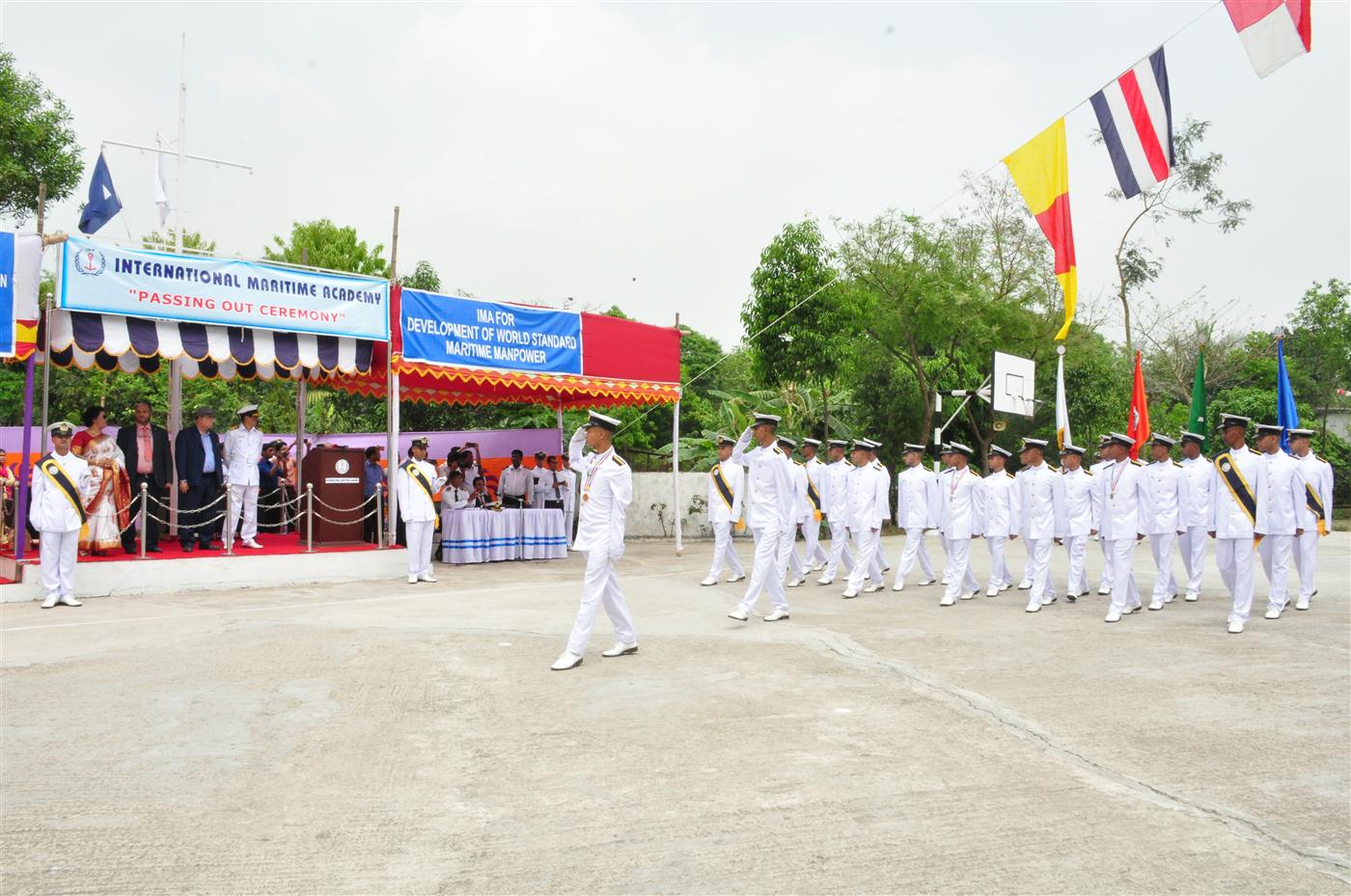 Passing out ceremony of 7th Batch Pre-sea Cadets of IMA