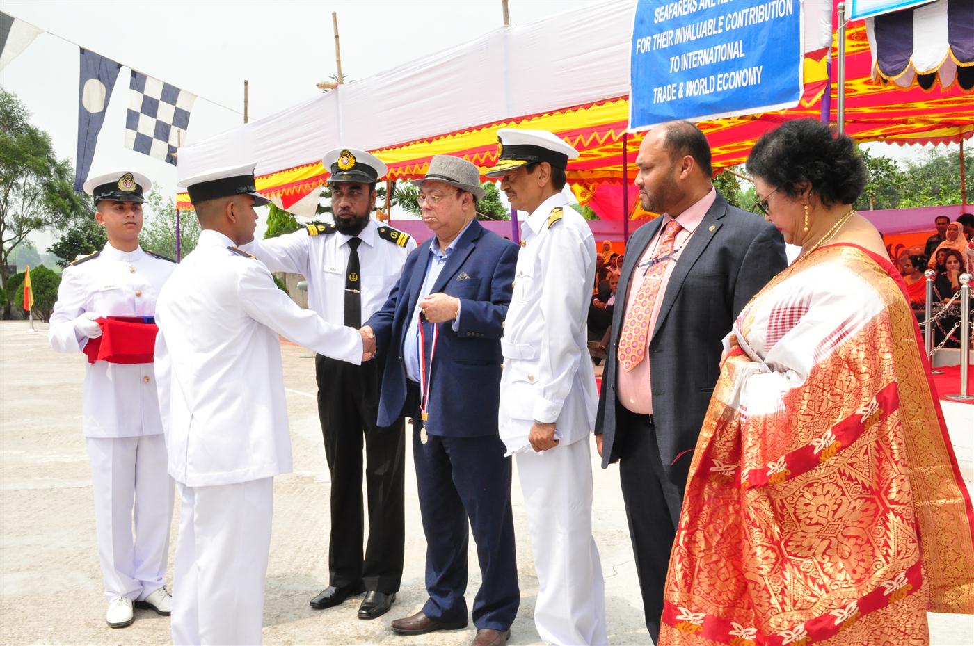 Passing out ceremony of 7th Batch Pre-sea Cadets of IMA