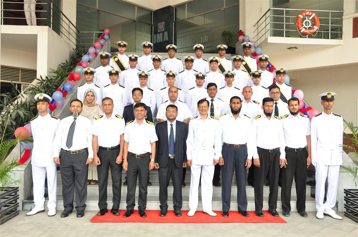 Passing out ceremony of 7th Batch Pre-sea Cadets of IMA