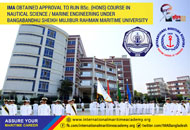 IMA Obtained Approval to run BSc. (Hons) Course in Nautical Science / Marine Engineering